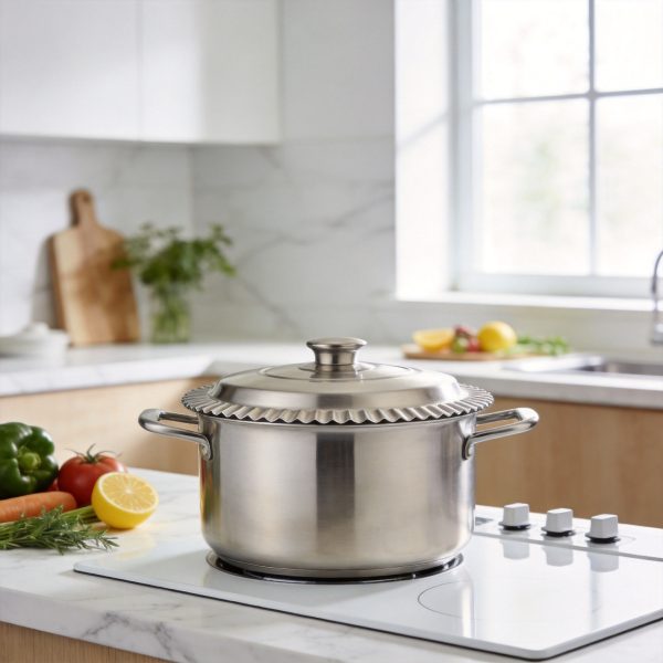 Multi Ply Titanium Reinforced Stock Pot